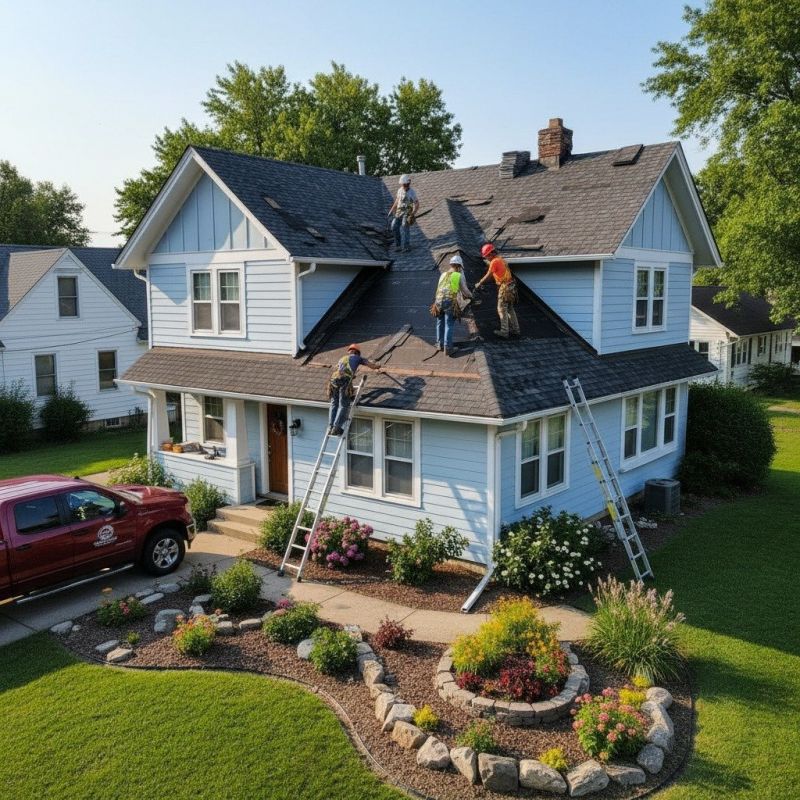 House Roof Installation